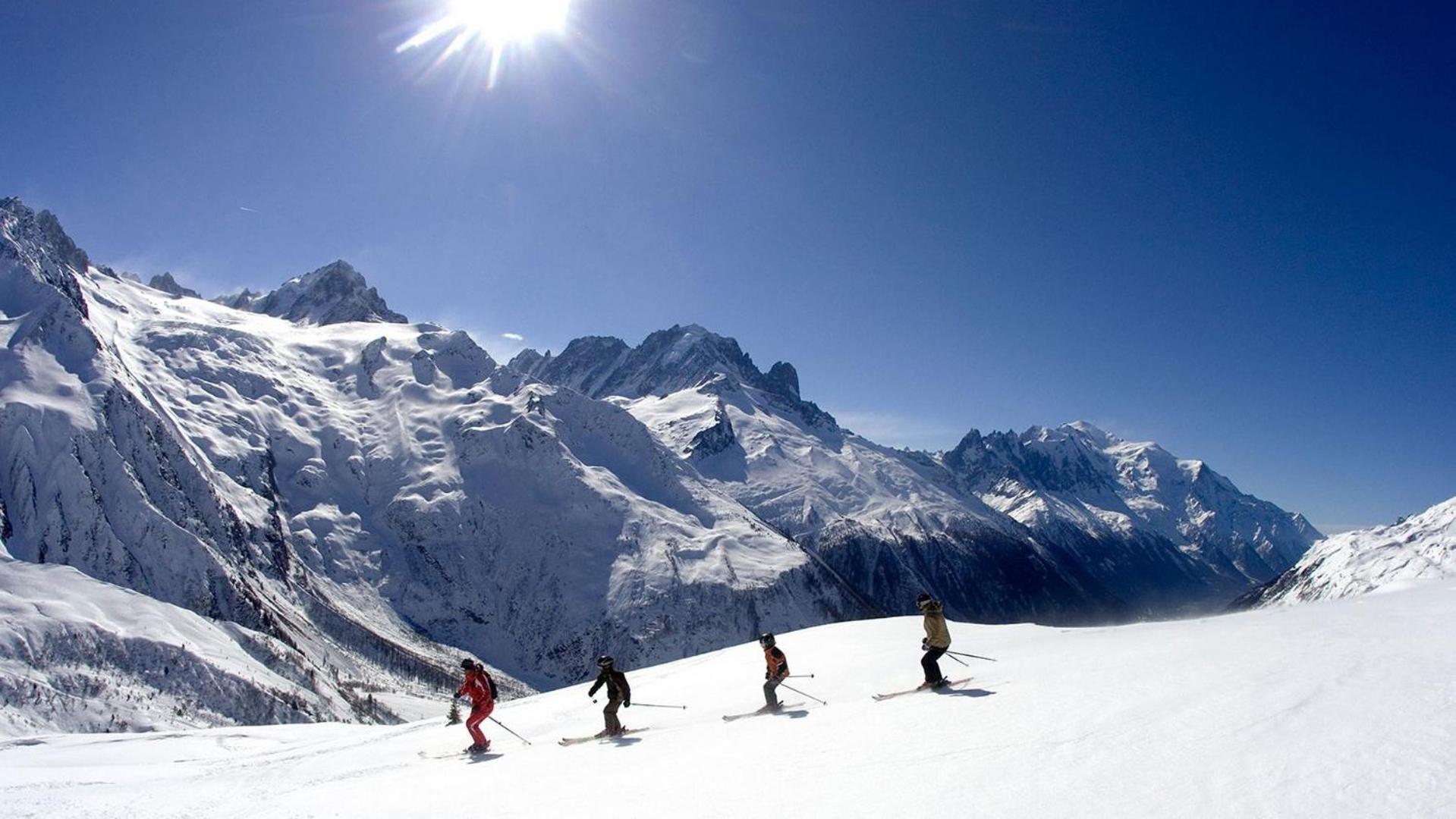 Apartment Jonquille Terrasse Centre Chamonix Mont Blanc Luaran gambar