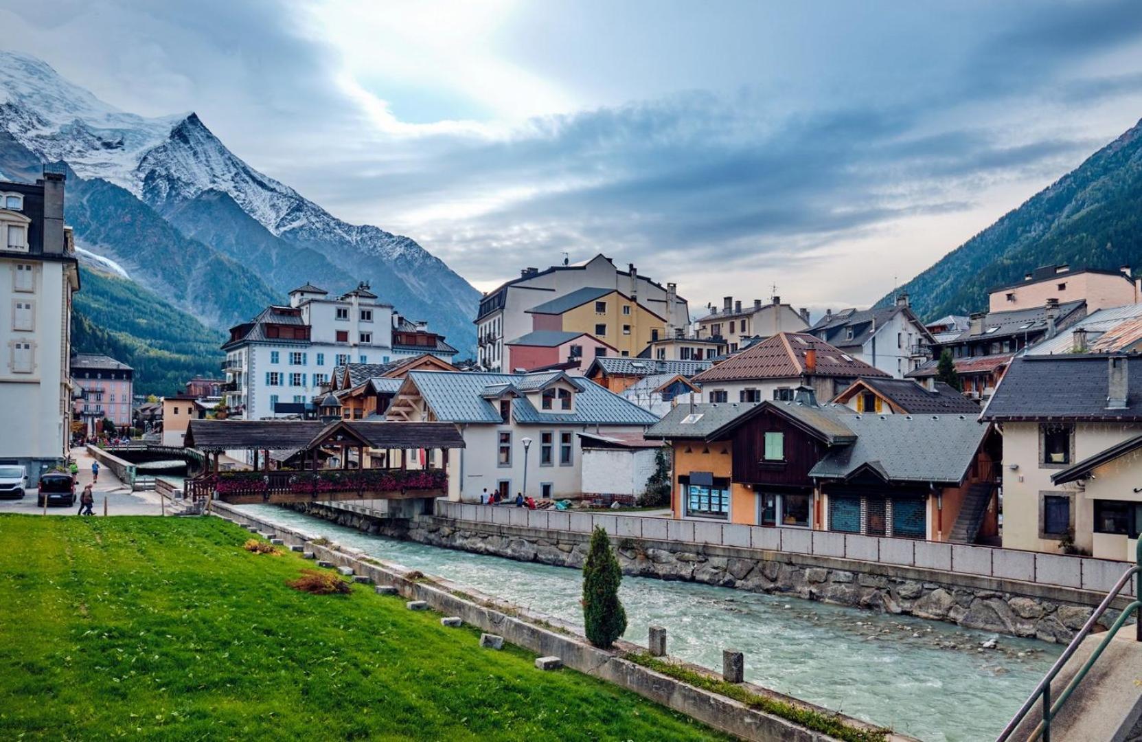 Apartment Jonquille Terrasse Centre Chamonix Mont Blanc Luaran gambar